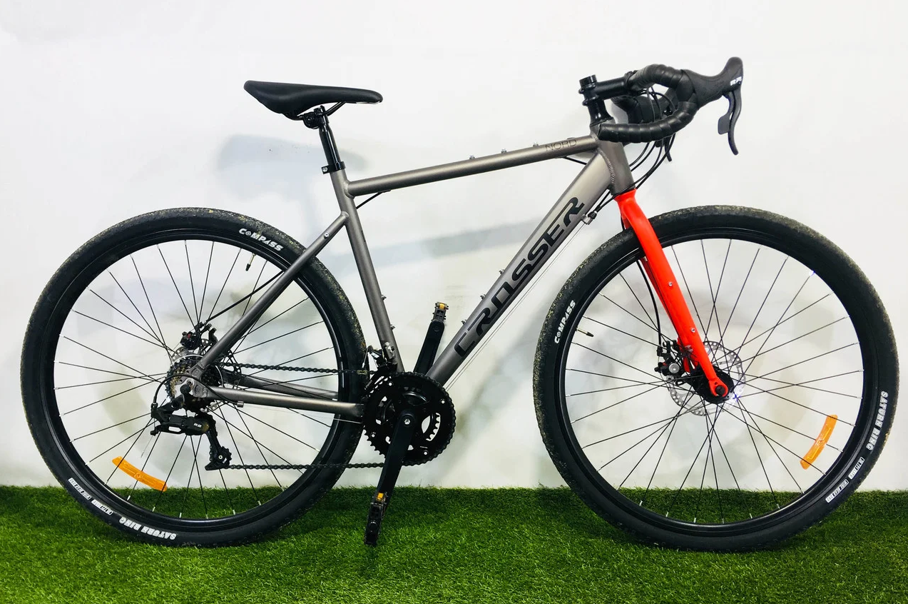 Велосипед Crosser Gravel NORD 28" (14S) S, рама 17
Велосипед Crosser Gravel NORD 28" (14S) S, рама 17