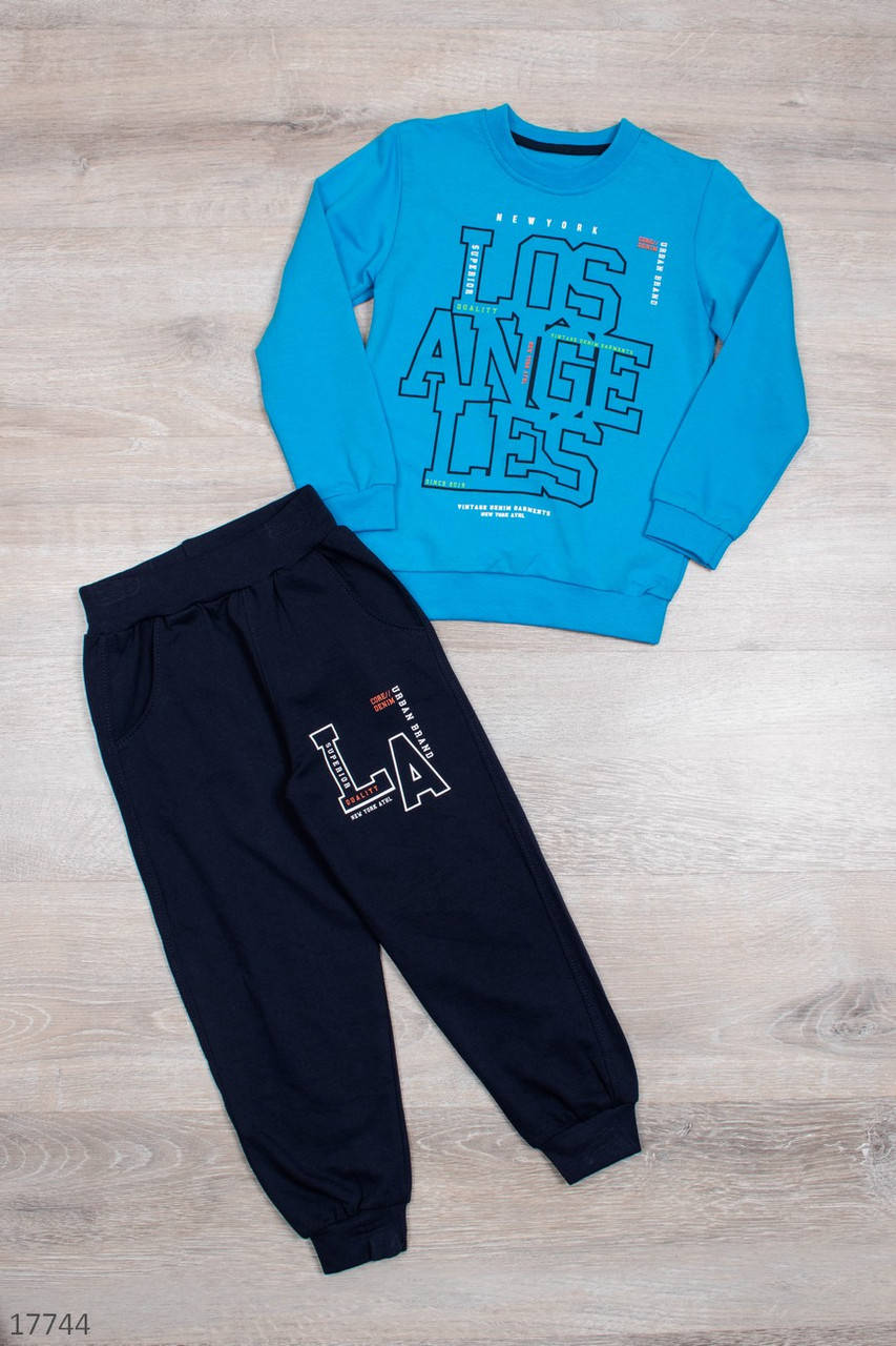 Спортивный костюм для мальчика рост 110-134 рост (5-9 лет) 2 цвета
Спортивный костюм для мальчика рост 110-134 рост (5-9 лет) 2 цвета