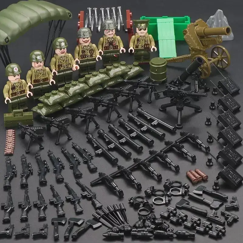 Фигурки человечки парашутисты первая вторая мировая война для лего lego 
Фигурки человечки парашутисты первая вторая мировая война для лего lego