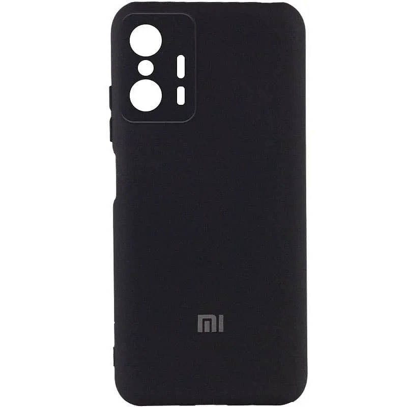 Силиконовый чехол с микрофиброй для Xiaomi Mi 11t Pro черный матовый защита камеры 
Силиконовый чехол с микрофиброй для Xiaomi Mi 11t Pro черный матовый защита камеры