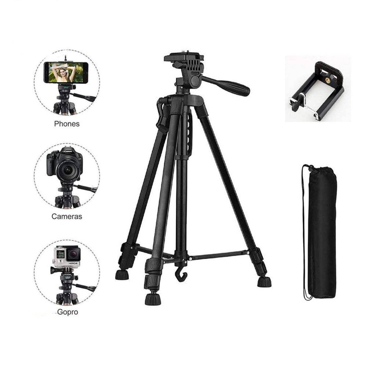 Штатив тринога TriPod 3366 Black, Черный 
Штатив тринога TriPod 3366 Black, Черный