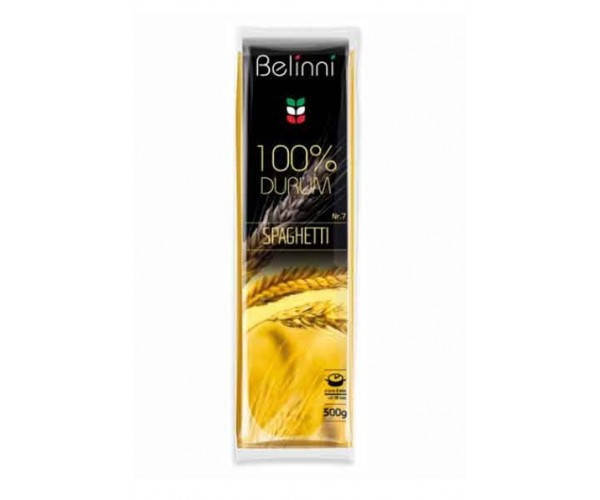 Макароны из твердых сортов пшеницы Вермишель спагетти Pasta spaghetti №5 TM «Belinni» 500г
Макароны из твердых сортов пшеницы Вермишель спагетти Pasta spaghetti №5 TM «Belinni» 500г
