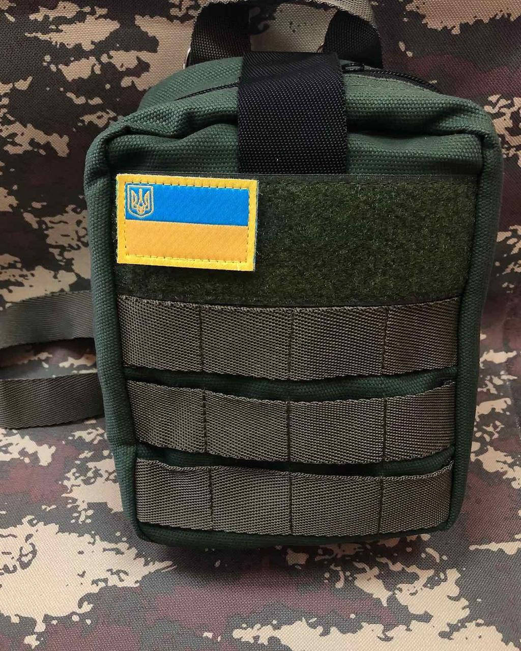 Подсумок под аптечку с флагом Украины тактическая/военная медицинская молле подсумка оказание первой помощи, Камуфляж пиксель
Подсумок под аптечку с флагом Украины тактическая/военная медицинская молле подсумка оказание первой помощи, Камуфляж пиксель