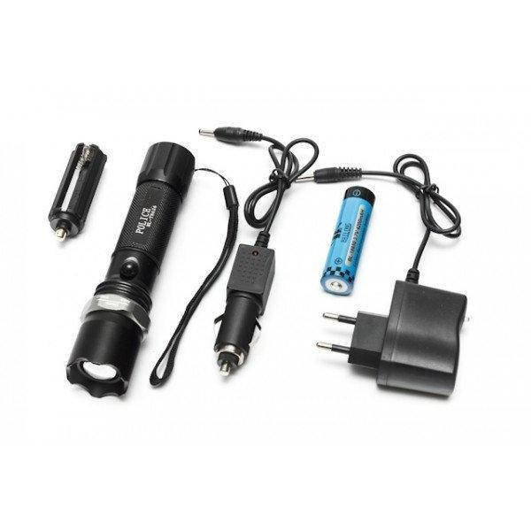 Мощный тактический фонарь Bailong BL T8626 Q5 15000W фонарик 500 Lumen с зарядкой туристический, Черный
Мощный тактический фонарь Bailong BL T8626 Q5 15000W фонарик 500 Lumen с зарядкой туристический, Черный