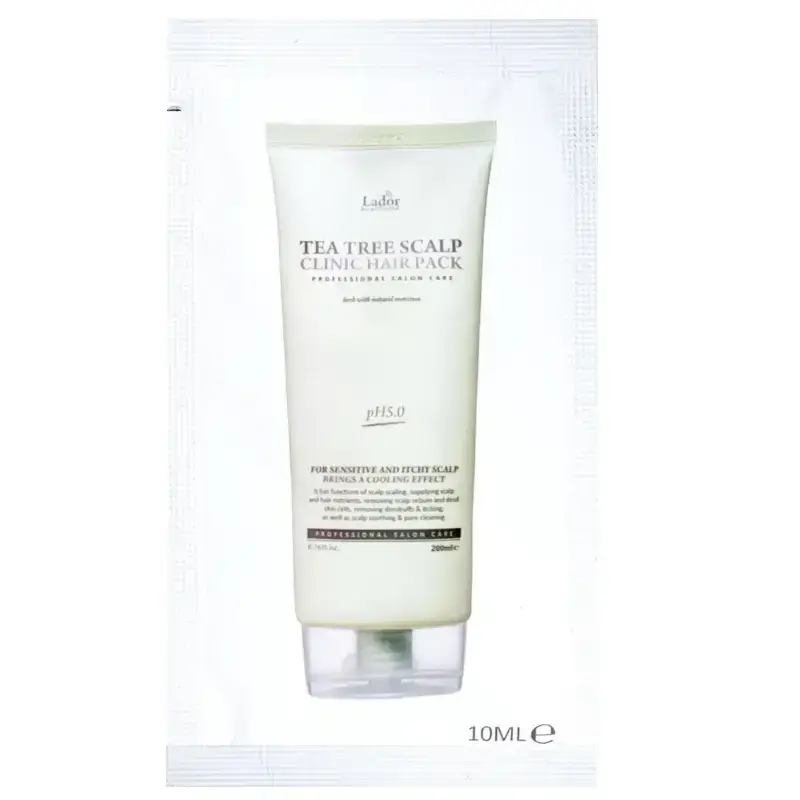 Маска-пилинг для кожи головы с чайным деревом Lador Tea Tree Scalp Clinic Hair Pack 10 g
Маска-пилинг для кожи головы с чайным деревом Lador Tea Tree Scalp Clinic Hair Pack 10 g
