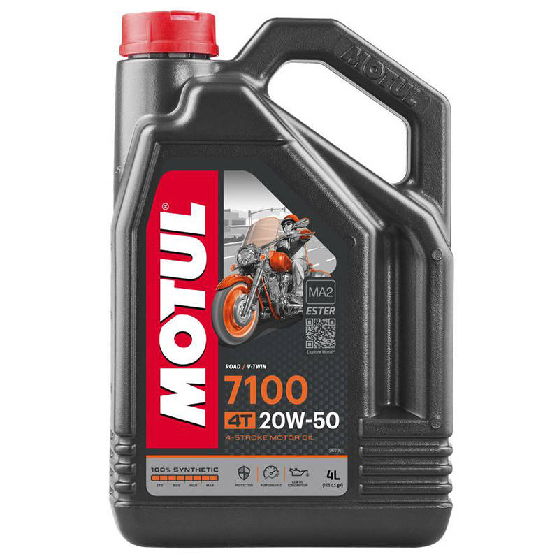 Motul 7100 4T SAE 20W-50 Синтетическое моторное масло для мотоциклов (836441/104104) 4л
Motul 7100 4T SAE 20W-50 Синтетическое моторное масло для мотоциклов (836441/104104) 4л