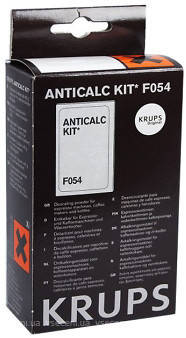 Порошок для удаления накипи кофемашин Krups F054 
Порошок для удаления накипи кофемашин Krups F054