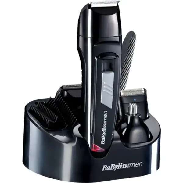 Стрижка трімер 8 в 1 BABYLISS/30 minute/Un nivel/5 pozitii (3, 6, 9, 12 si 15mm)/4 nivele/3-5-7-10mm/
Стрижка трімер 8 в 1 BABYLISS/30 minute/Un nivel/5 pozitii (3, 6, 9, 12 si 15mm)/4 nivele/3-5-7-10mm/