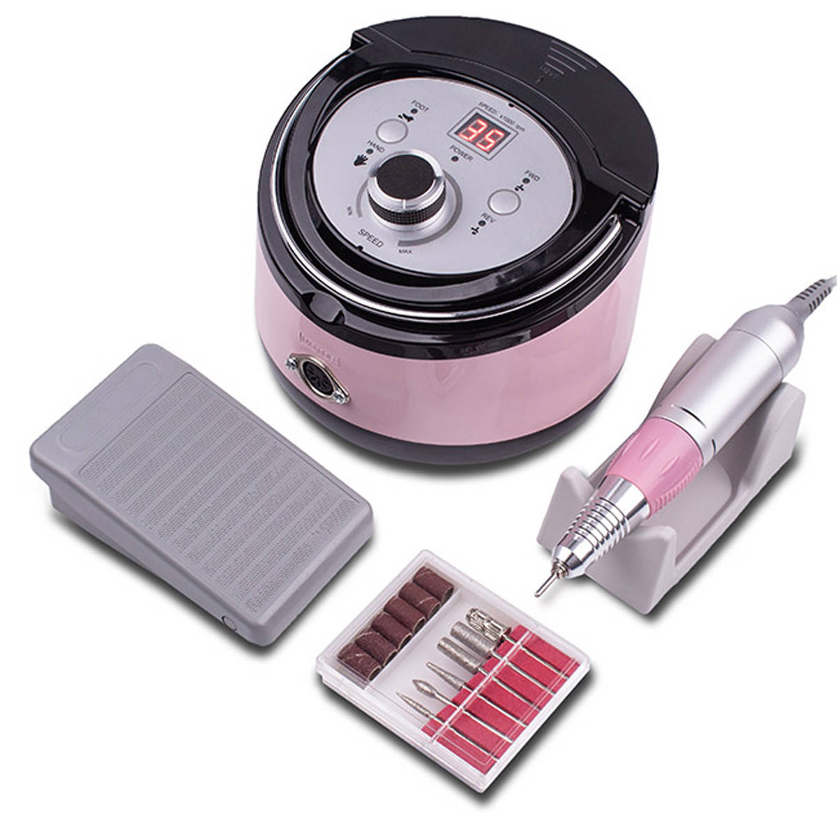Фрезер для маникюра Nail Drill ZS-606 PINK , 65 Ватт, 35 000 об, Розовый
Фрезер для маникюра Nail Drill ZS-606 PINK , 65 Ватт, 35 000 об, Розовый