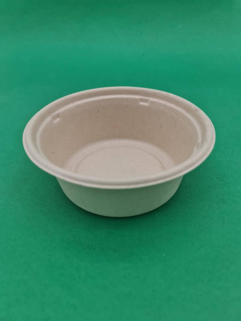 Тарелка бумажная круглая глубокая 400 ml (бежевая) (50 шт), Бежевый 
Тарелка бумажная круглая глубокая 400 ml (бежевая) (50 шт), Бежевый