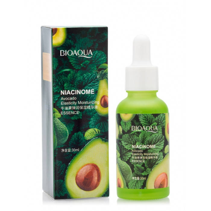 Питательная сыворотка для лица BIOAQUA Niacinome Avocado Elasticity Moisturizing Essence с авокадо и пептидами
Питательная сыворотка для лица BIOAQUA Niacinome Avocado Elasticity Moisturizing Essence с авокадо и пептидами