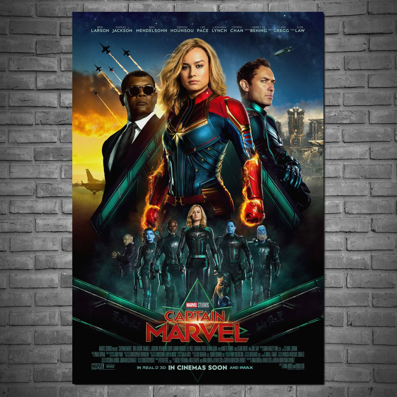 Плакат "Капитан Марвел, Captain Marvel (2019)" (артикул 3212)
Плакат "Капитан Марвел, Captain Marvel (2019)" (артикул 3212)