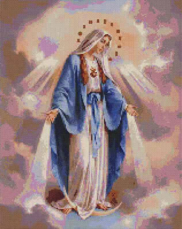 Набір алмазної мозаїки ColorArt Непорочне зачаття Діви Марії 39х49 SP095 
Набір алмазної мозаїки ColorArt Непорочне зачаття Діви Марії 39х49 SP095