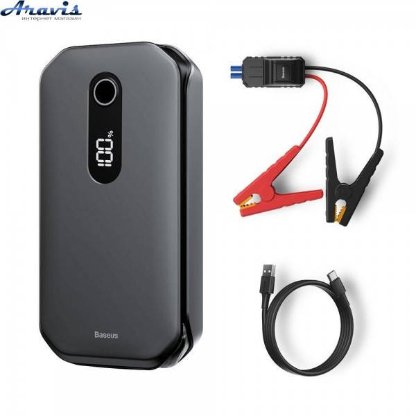 Автономное пусковое устройство (бустер) Baseus Super Energy Pro Car Jump Starter Black (CRJS03-01), Черный
Автономное пусковое устройство (бустер) Baseus Super Energy Pro Car Jump Starter Black (CRJS03-01), Черный
