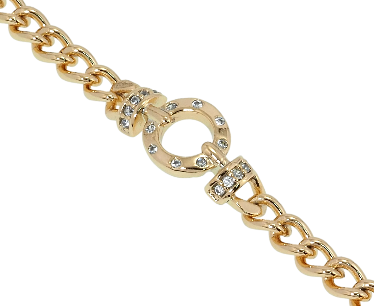 Браслет Xuping Позолота 18K "Панцирное плетение с вставкой" длина с доп.замком 17,19см х 4мм
Браслет Xuping Позолота 18K "Панцирное плетение с вставкой" длина с доп.замком 17,19см х 4мм