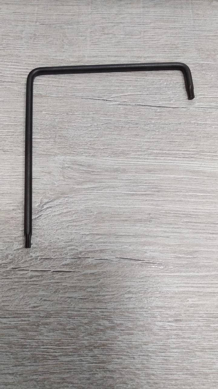 Ключ звездочка TORX 15 для регулировки фурнитуры 
Ключ звездочка TORX 15 для регулировки фурнитуры