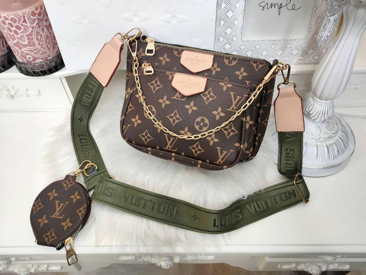 Сумка коричневая женская Louis Vuitton Multi Pochette 3 в1 Клатч Сумка маленькая Луи Витон Кросс-боди, Коричневый
Сумка коричневая женская Louis Vuitton Multi Pochette 3 в1 Клатч Сумка маленькая Луи Витон Кросс-боди, Коричневый