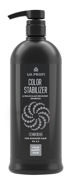 Шампунь Стабілізатор кольору та молекулярне відновлення COLOR STAB SHAMPOO with molecular reduction UA Profi
Шампунь Стабілізатор кольору та молекулярне відновлення COLOR STAB SHAMPOO with molecular reduction UA Profi