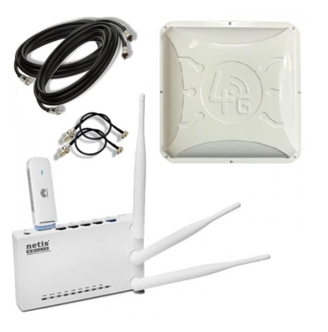 Комплект 4G интернет в селе "Internet WiFi Standart"
Комплект 4G интернет в селе "Internet WiFi Standart"