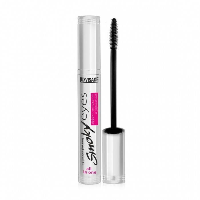 Тушь для ресниц Luxvisage Smoky eyes Эффект умножения и удлинения черная, 7 г, Черный
Тушь для ресниц Luxvisage Smoky eyes Эффект умножения и удлинения черная, 7 г, Черный