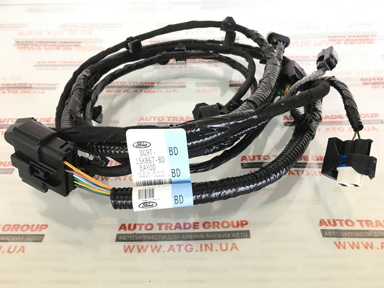 Проводка переднего бампера Ford Fusion 2013-2019 под птф Оригинал новый DG9Z-15K867-B
Проводка переднего бампера Ford Fusion 2013-2019 под птф Оригинал новый DG9Z-15K867-B