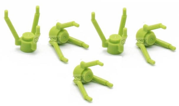 Зелень-стебель , 5шт. аксессуары для конструктора Лего, Салатовый 
Зелень-стебель , 5шт. аксессуары для конструктора Лего, Салатовый