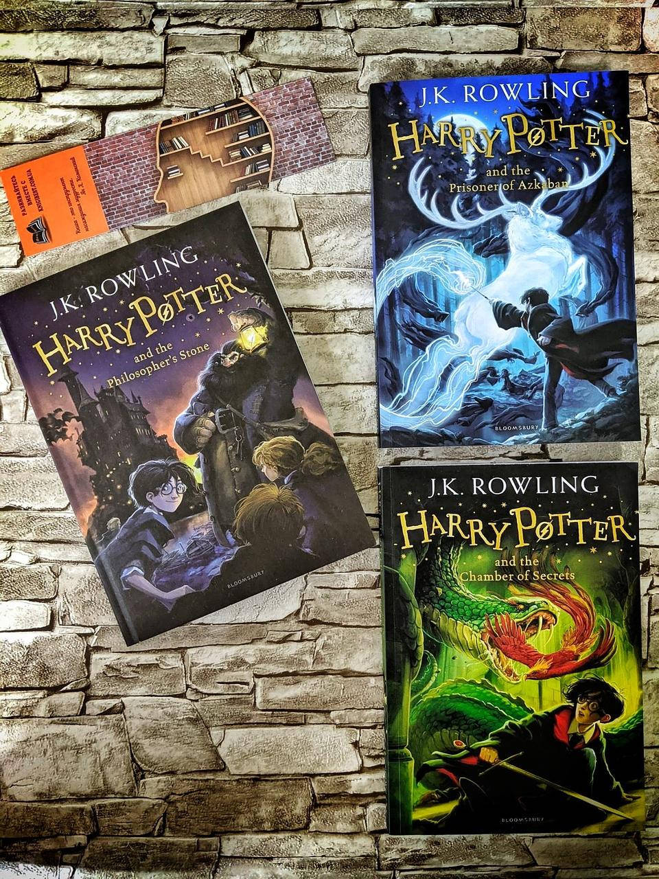 Набор книг Harry Potter and the Philosopher's Stone, the Chamber of Secrets... на английском языке 
Набор книг Harry Potter and the Philosopher's Stone, the Chamber of Secrets... на английском языке