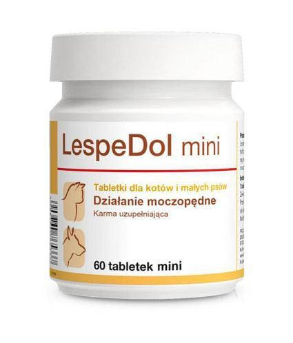DOLFOS LESPEDOL MINI ЛЕСПЕДОЛ МІНІ добавка при лікуванні сечовивідних шляхів у котів та дрібних собак, 60 табл
DOLFOS LESPEDOL MINI ЛЕСПЕДОЛ МІНІ добавка при лікуванні сечовивідних шляхів у котів та дрібних собак, 60 табл
