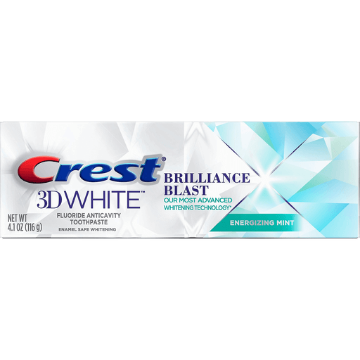 Зубная паста Крест Бриллианс Crest 3D White Brilliance Blast Whitening Toothpaste Energizing Mint 116 г США
Зубная паста Крест Бриллианс Crest 3D White Brilliance Blast Whitening Toothpaste Energizing Mint 116 г США