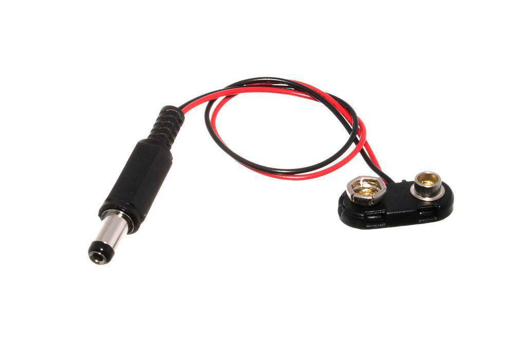 Адаптер питания Крона - 5.5мм коннектор, Arduino
Адаптер питания Крона - 5.5мм коннектор, Arduino