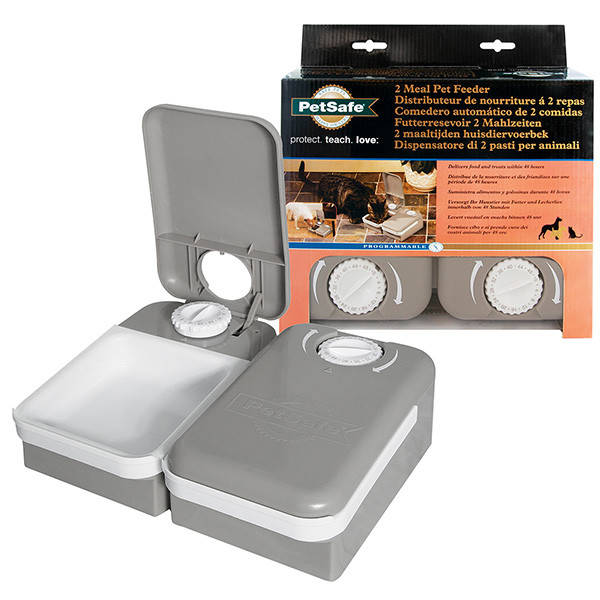 Автоматическая кормушка для котов и собак с таймером на 2 порции PetSafe Eatwell, (21,59см*26,16см*13см)., Серый
Автоматическая кормушка для котов и собак с таймером на 2 порции PetSafe Eatwell, (21,59см*26,16см*13см)., Серый
