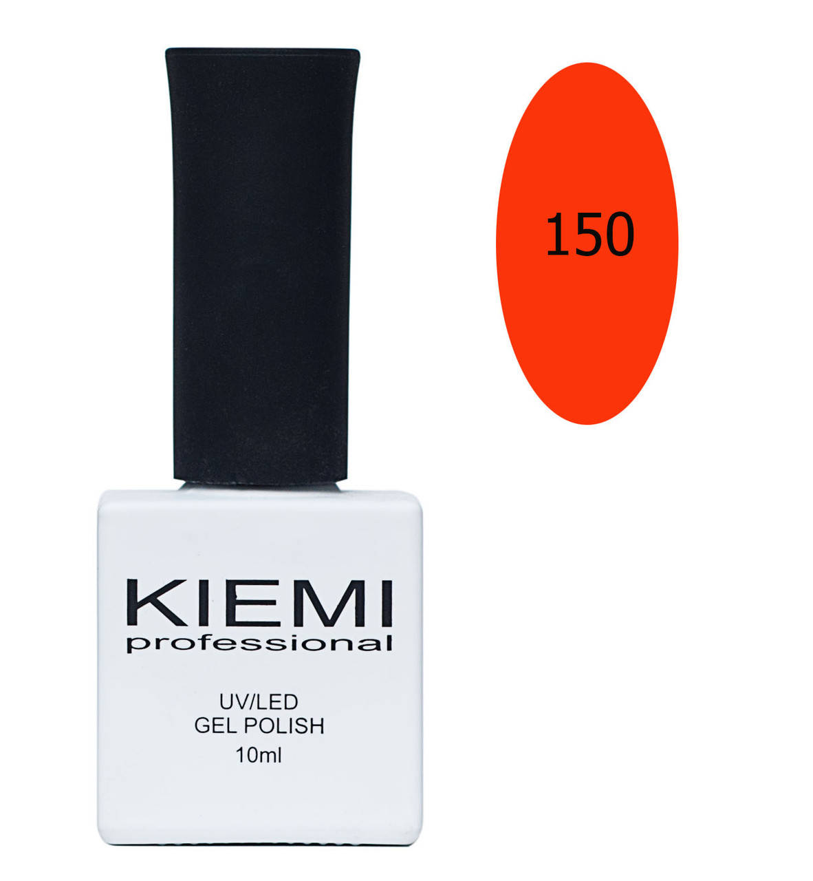 Гель-лак Kiemi professional № 150 насичений червоно помаранчевий, 10ml