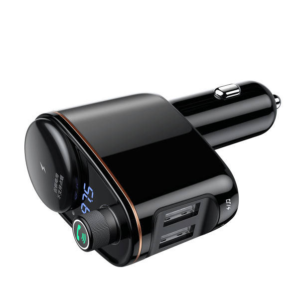 FM-трансмиттер Baseus / Автомобильное зарядное устройство 2хUSB, Bluetooth / ФМ Модулятор для авто магнитолы
FM-трансмиттер Baseus / Автомобильное зарядное устройство 2хUSB, Bluetooth / ФМ Модулятор для авто магнитолы