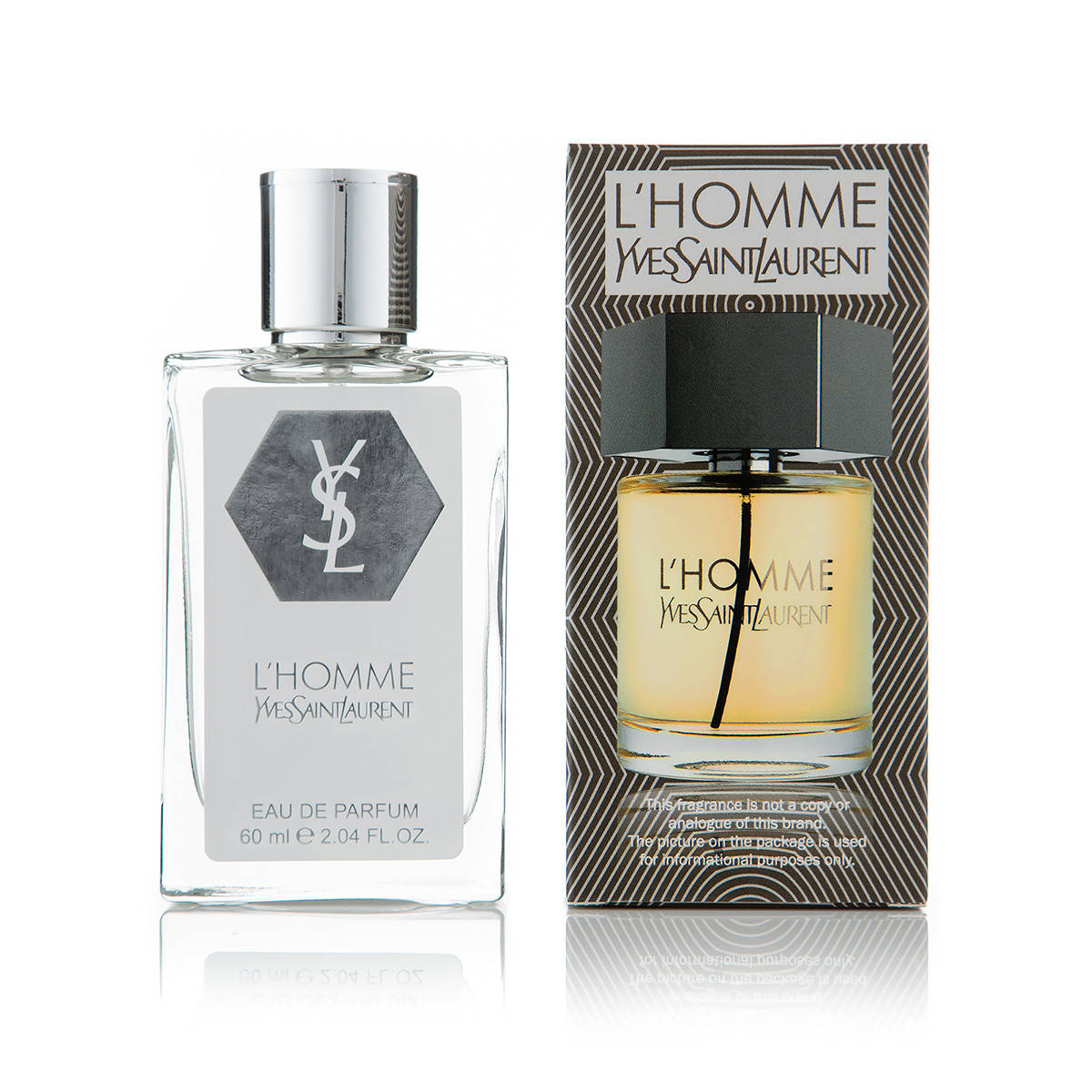 60 мл мини парфюм L`Homme Yves Saint Laurent
60 мл мини парфюм L`Homme Yves Saint Laurent