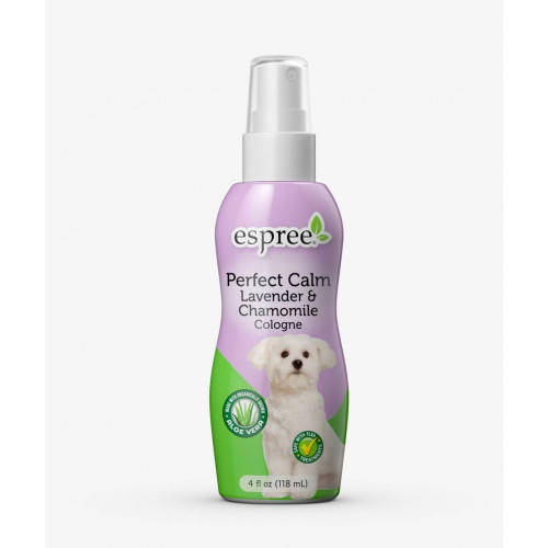 Espree Perfect Calm Lavender & Chamomile Cologne - Одеколон з ароматом лаванди та ромашки для собак 118 мл
Espree Perfect Calm Lavender & Chamomile Cologne - Одеколон з ароматом лаванди та ромашки для собак 118 мл