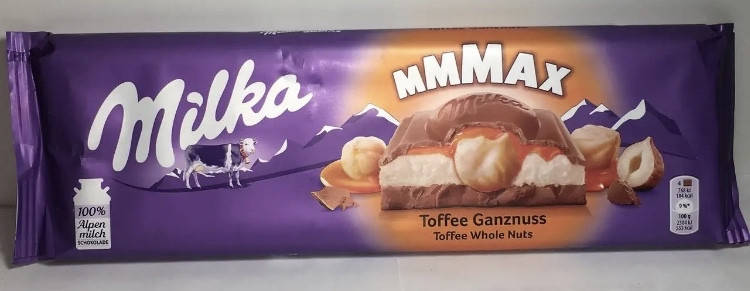 Milka шоколад молочний з горіхом
Milka шоколад молочний з горіхом