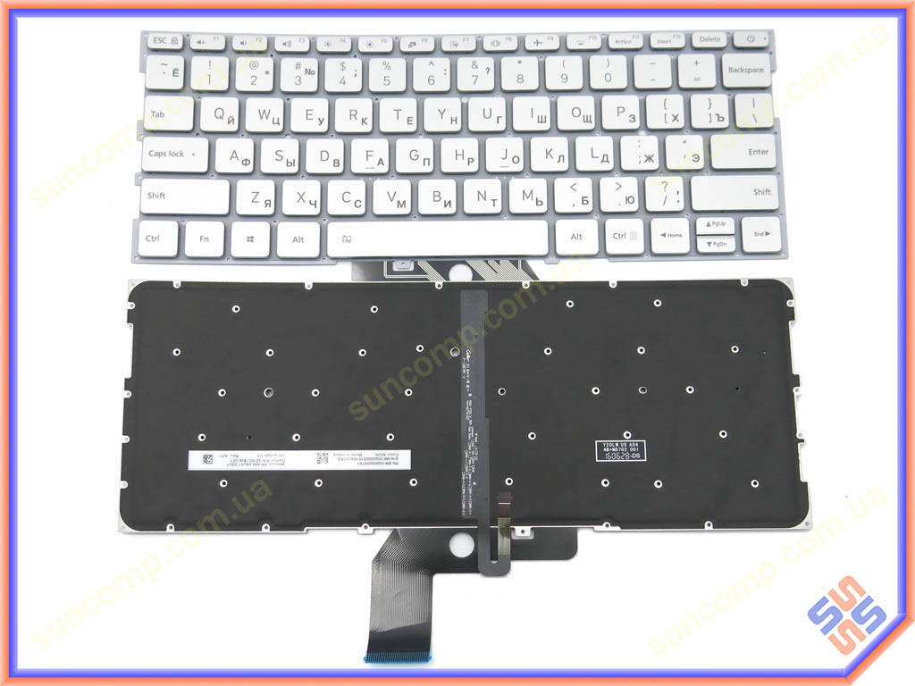 Клавиатура для Xiaomi MI Air 13.3" (RU Silver с подсветкой) 9Z.ND7BW.001 MK1000000576, Серый
Клавиатура для Xiaomi MI Air 13.3" (RU Silver с подсветкой) 9Z.ND7BW.001 MK1000000576, Серый