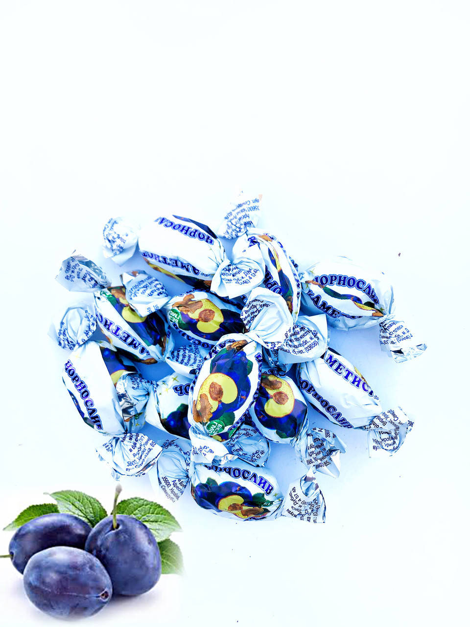 Цукерки Чорнослив Аметист (біла глазур) 2 кг екран, Аметист 
Цукерки Чорнослив Аметист (біла глазур) 2 кг екран, Аметист