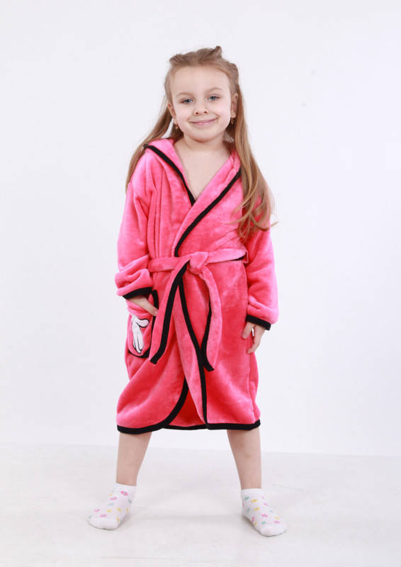 Халат детский для девочки Минни Маус велсофт Розовый
Халат детский для девочки Минни Маус велсофт Розовый