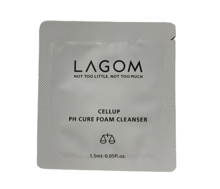 Нежная очищающая пенка на основе гималайской соли Lagom Cellup PH Cure Foam Cleanser, 1.5 мл
Нежная очищающая пенка на основе гималайской соли Lagom Cellup PH Cure Foam Cleanser, 1.5 мл