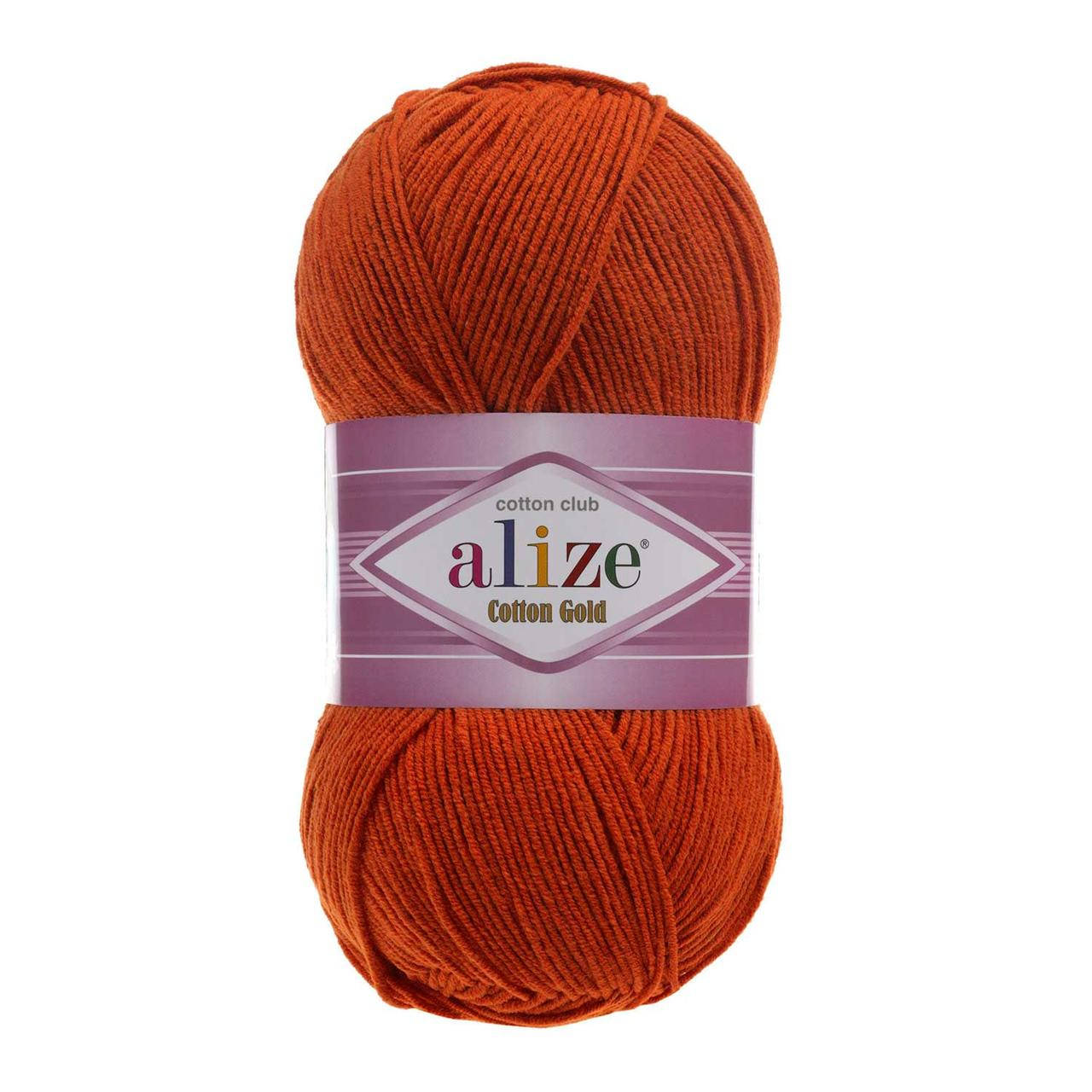 Alize Cotton Gold (Ализе Коттон Голд) № 36 терракот (Пряжа хлопок, нитки для вязания), Терракота
Alize Cotton Gold (Ализе Коттон Голд) № 36 терракот (Пряжа хлопок, нитки для вязания), Терракота