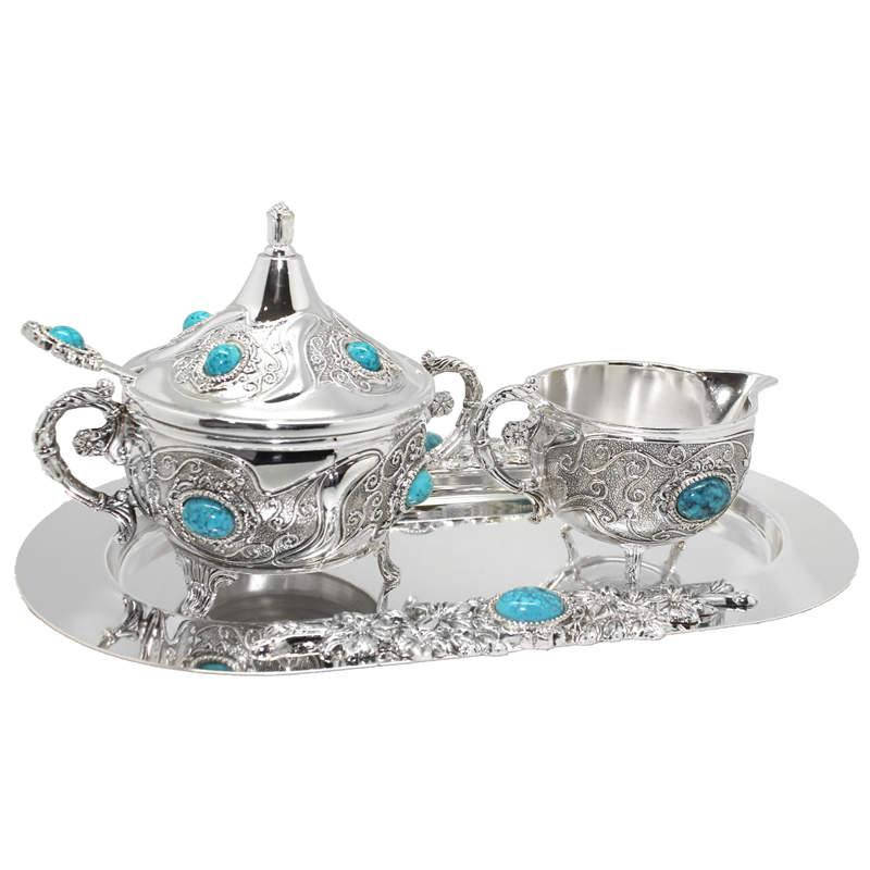 Набор сахарница и молочник на подносе (29 x 16 см, 150 мл) 466-7625
Набор сахарница и молочник на подносе (29 x 16 см, 150 мл) 466-7625