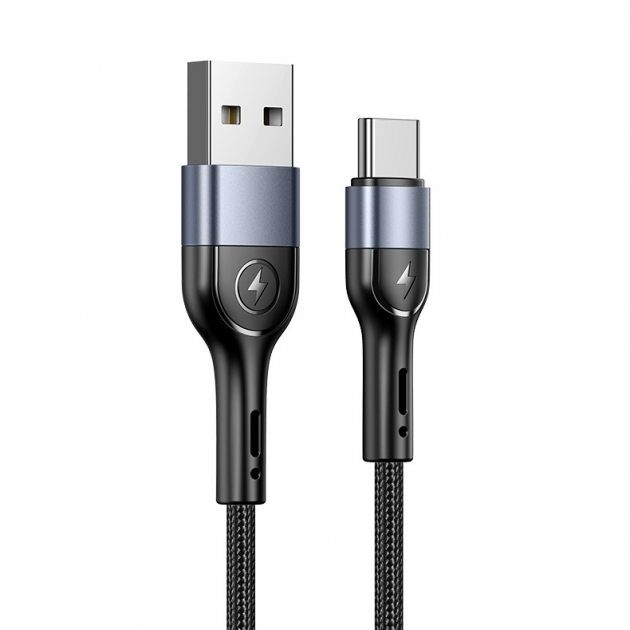 Кабель для зарядки телефона смартфона USB Type-C Android USAMS Braided U55 |1m 2A | Черный
Кабель для зарядки телефона смартфона USB Type-C Android USAMS Braided U55 |1m 2A | Черный