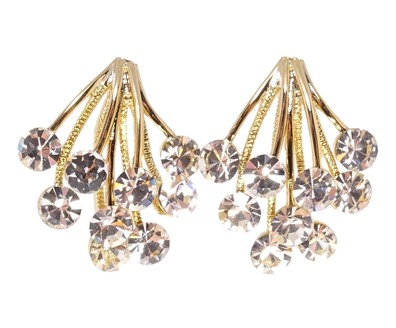 Серьги Xuping JEAN GOUJON Позолота 14K игла серебро 925 гвоздики (пусеты) "Букеты циркония"
Серьги Xuping JEAN GOUJON Позолота 14K игла серебро 925 гвоздики (пусеты) "Букеты циркония"