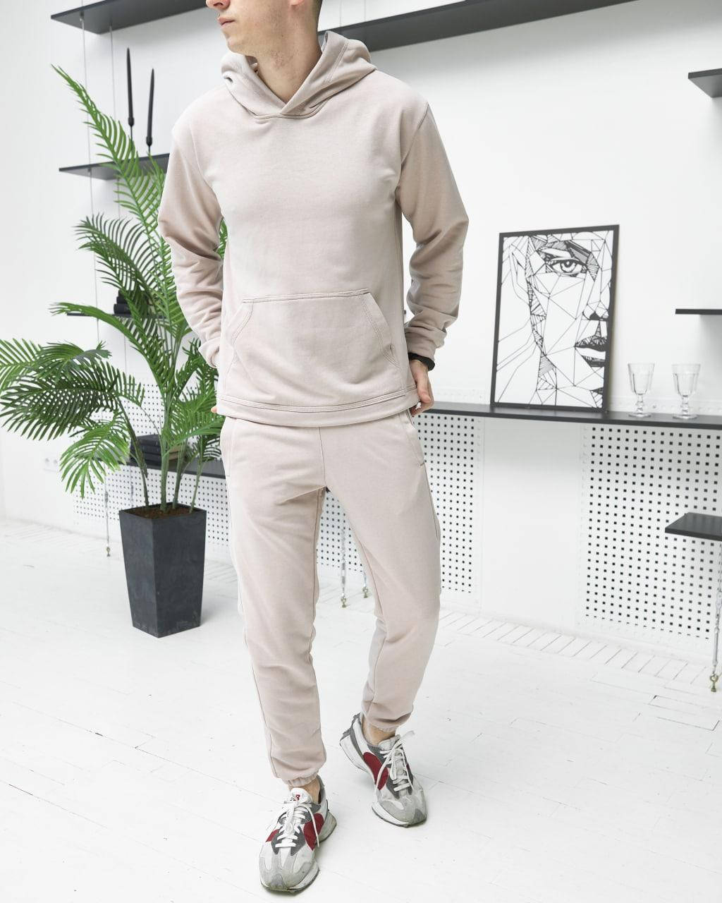 Спортивный костюм мужской бежевый Tur | Костюм спортивный бежевый весенний осенний
Спортивный костюм мужской бежевый Tur | Костюм спортивный бежевый весенний осенний