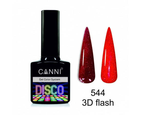 Светоотражающий гель-лак CANNI Disco 3D flash №544 искристый красный, 7.3 мл
Светоотражающий гель-лак CANNI Disco 3D flash №544 искристый красный, 7.3 мл