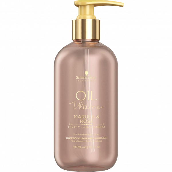 Шампунь для тонких волос с маслом марулы и розы SCHWARZKOPF Oil Ultime Marula&Rose Light Oil-in-Shampoo 300 мл
Шампунь для тонких волос с маслом марулы и розы SCHWARZKOPF Oil Ultime Marula&Rose Light Oil-in-Shampoo 300 мл