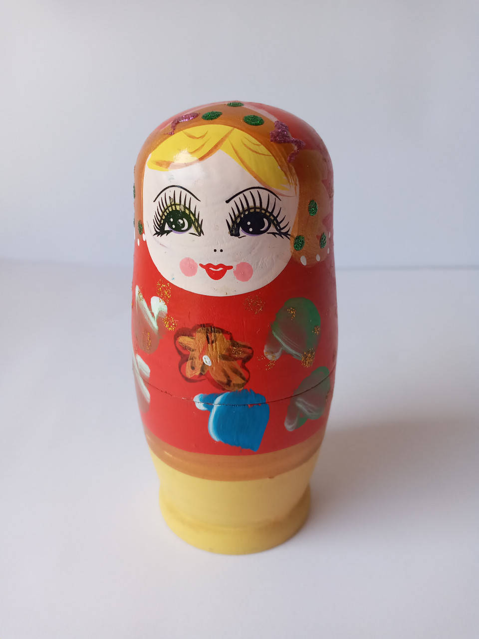 Матрьошка дерев"яна сувенірна кольорова на п"ять місць
Матрьошка дерев"яна сувенірна кольорова на п"ять місць