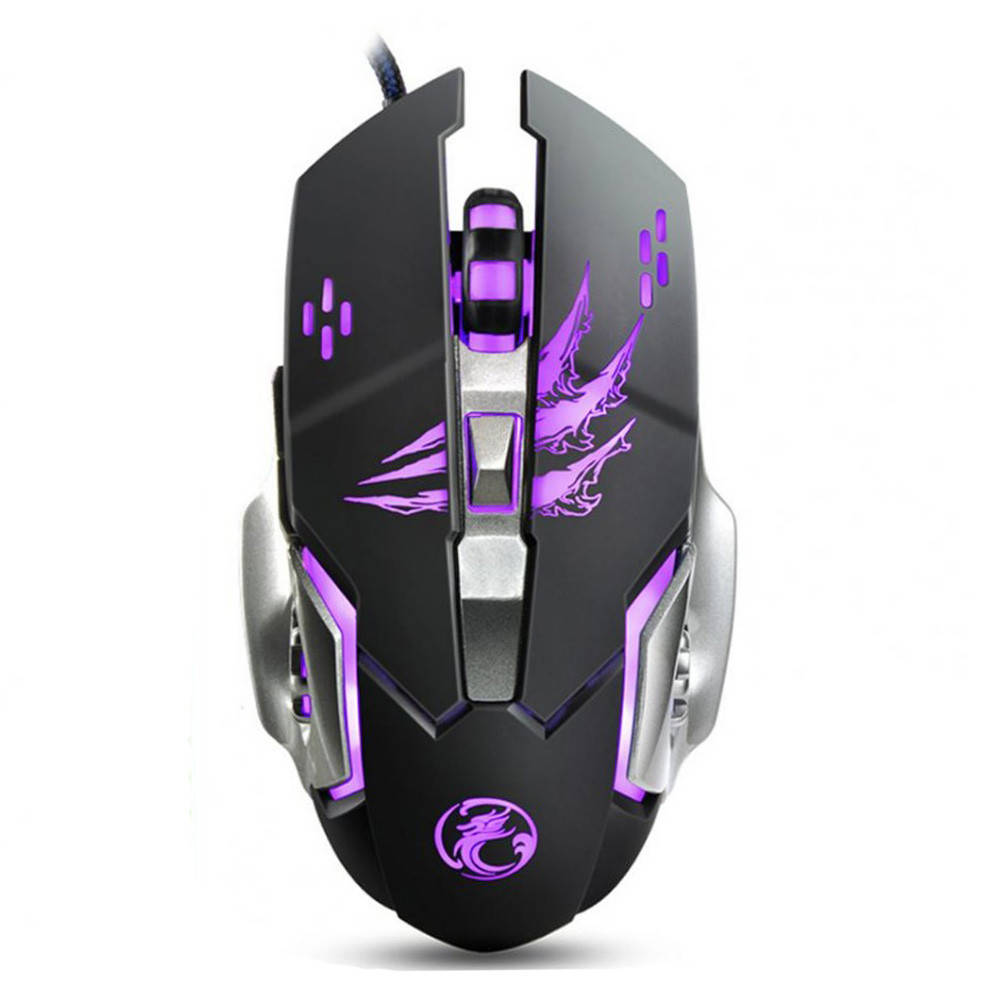 Проводная игровая мышка iMICE A8 3200 DPI с подсветкой для ПК, ноутбуков, Black, Разные цвета
Проводная игровая мышка iMICE A8 3200 DPI с подсветкой для ПК, ноутбуков, Black, Разные цвета
