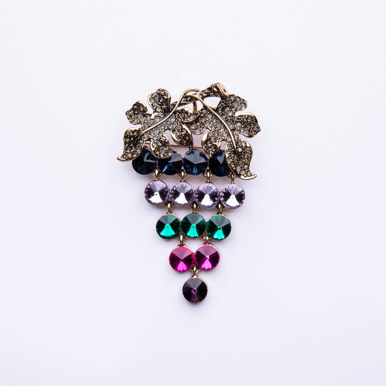 Брошка "Виноград" 70х45мм
Брошка "Виноград" 70х45мм